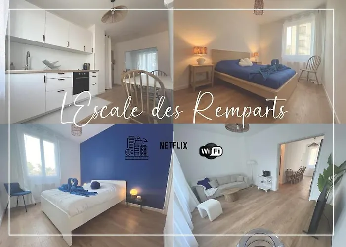 New! Wifi, Netflix L\'Escale Des Remparts