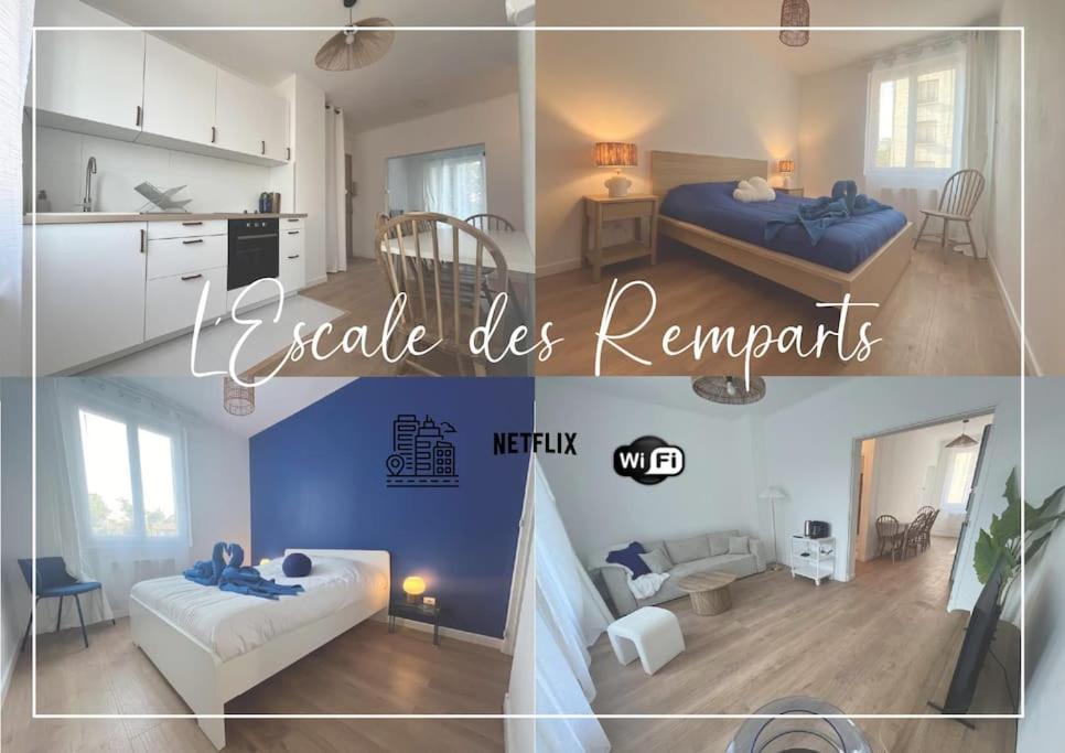 Appartement New! Wifi, Netflix L'escale Des Remparts